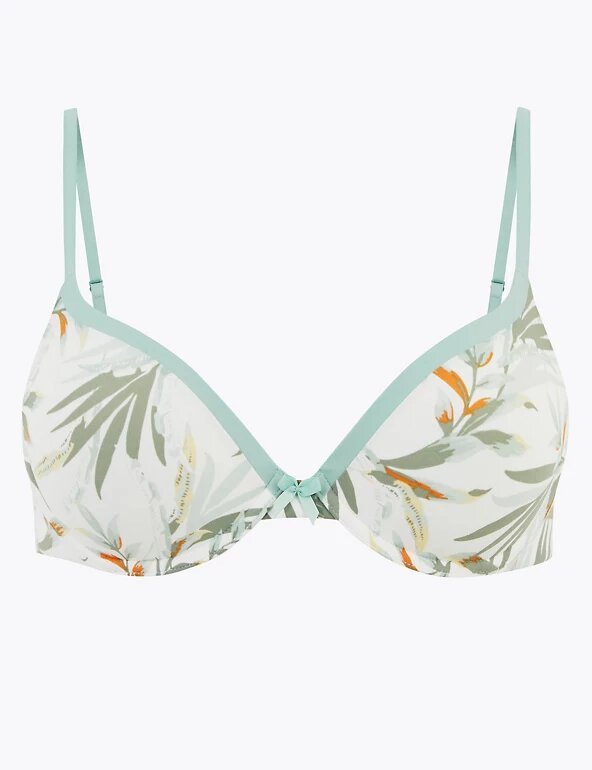 Sumptuously Soft Plunge T-Shirt Bra - Lotange - Marks & Spencer - Womens Bra