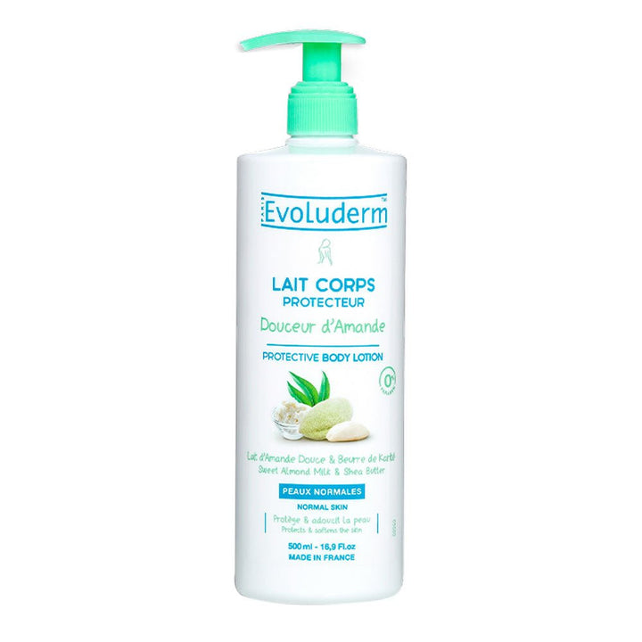 Sweet Almond Milk & Shea Butter Body Lotion Normal Skin - Lotange - Evoluderm - Body Moisturisers