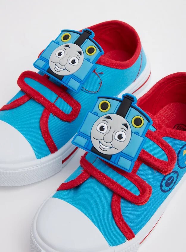 Thomas The Tank Engine Blue Trainers - Lotange - Tu Clothing - Baby & Toddler Shoes