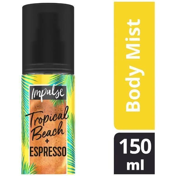 Tropical Beach + Espresso Body Mist 150ml - Lotange - Impulse - Perfume & Fragrances For Her