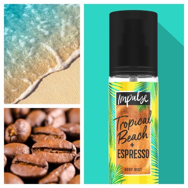 Tropical Beach + Espresso Body Mist 150ml - Lotange - Impulse - Perfume & Fragrances For Her