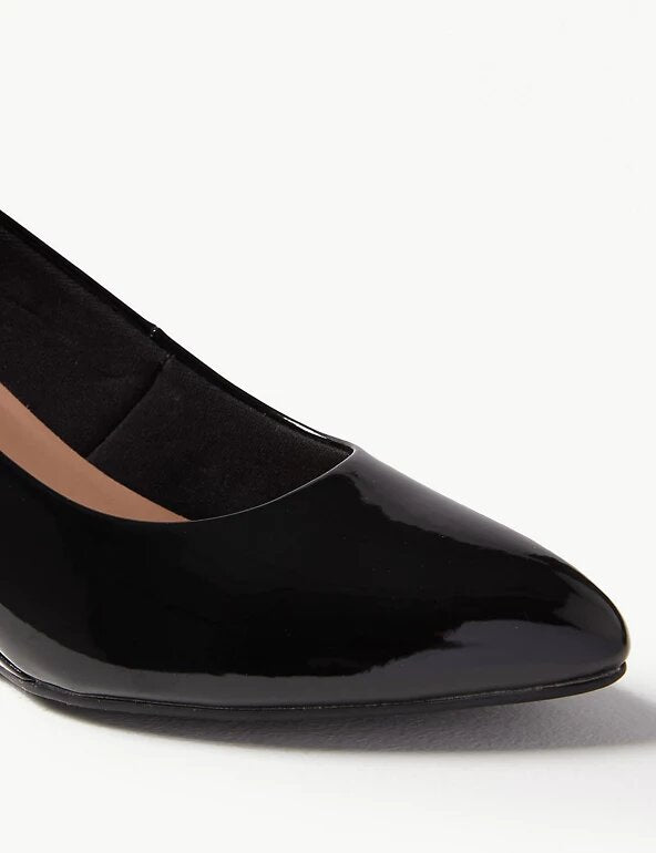 Wedge Court Shoes - Lotange - Marks & Spencer - Women's Shoes