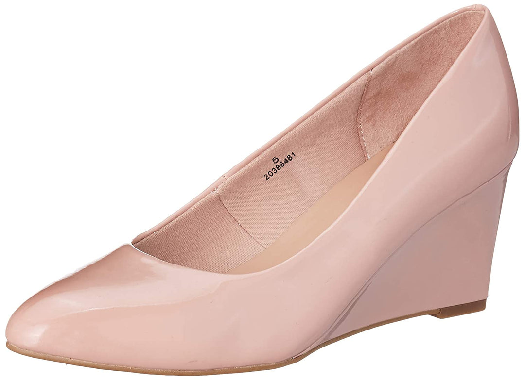 Wedge Court Shoes Beige - Lotange - Marks & Spencer - Women's Shoes