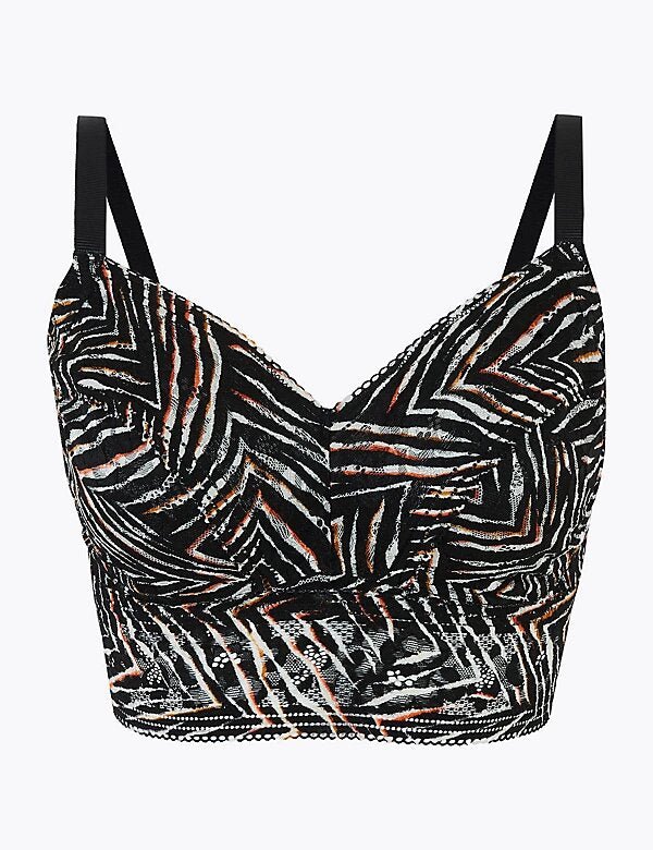 Zebra Print Bralette - Lotange - Marks & Spencer - Girls Underwear & Socks