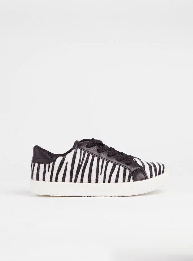 Zebra Print Trainers - Lotange - Tu Clothing - Baby & Toddler Shoes