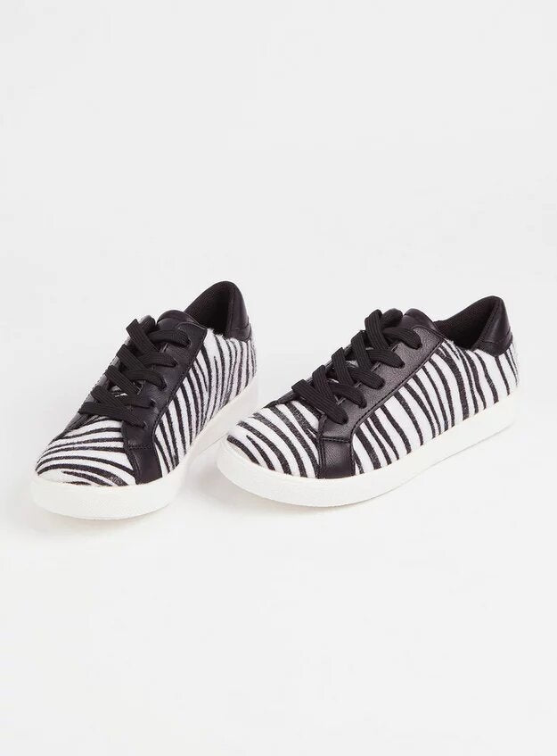 Zebra Print Trainers - Lotange - Tu Clothing - Baby & Toddler Shoes